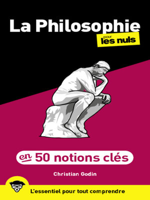 cover image of 50 notions clés sur la philosophie pour les Nuls, 2e éd